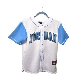 Michael Jordan White Jersey Boys Medium